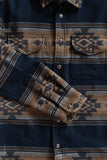 Klamath Flannel Shirt - Blue