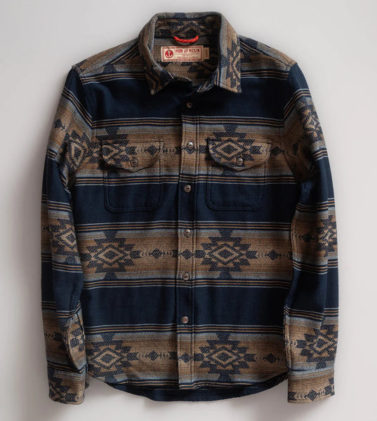Klamath Flannel Shirt - Blue