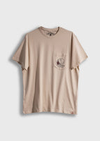 Lost Paradise Pocket Tee - Natural