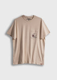 Lost Paradise Pocket Tee - Natural