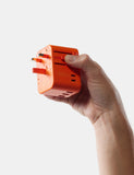 Global Travel Adapter - Forget Me Not Orange