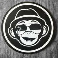 GUDO "This Hip Monkey's World" Sticker