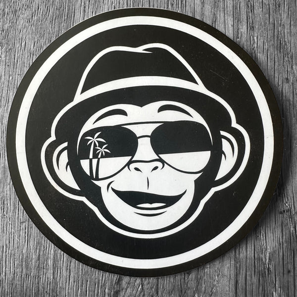 GUDO "This Hip Monkey's World" Sticker