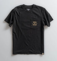 Run for Fun Pocket Organic Tee - Black