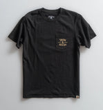 Run for Fun Pocket Organic Tee - Black