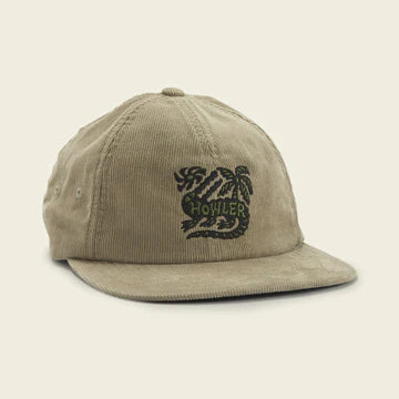 Gator Palm Strapback : Khaki