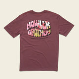 Howler Bubble Gum Tee T-Shirt :: Plum Winew