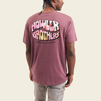 Howler Bubble Gum Tee T-Shirt :: Plum Winew