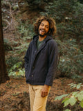 Hooded Deck Jacket - Navy