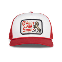 Cowboy Pro Shop Hat - Red/White