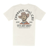 COWBOYS DON'T CRY Tee - White White