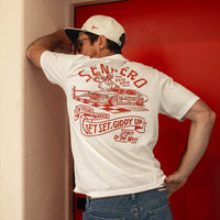 Giddy Up T-Shirt - Vintage White Tee