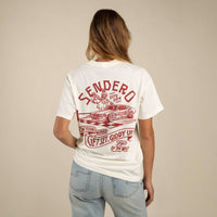 Giddy Up T-Shirt - Vintage White Tee