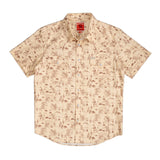 Serape Pearl Snap Short Sleeve Shirt - Amarillo - Desert Rodeo Print
