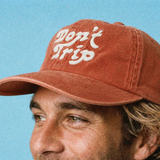 Don't Trip Washed Hat - Terracotta