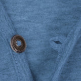 THE BLUE HOLE BRIDGE || Regular Fit Performance Hoodie - Slate Blue