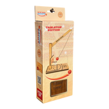 Island Time Sports Swing Hoops Tabletop package with mini basketball game image; cardboard box, colorful design for indoor play.