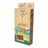Swing Putt Head 2 Head golf game in box, made of acacia wood; tabletop putting game for indoor use.