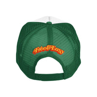 F&E X BOB MARLEY TUFF GONG TRUCKER HAT - Green/White