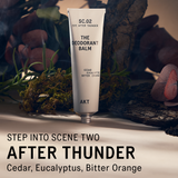 The Deodorant Balm SC.02 (Cedar • Eucalyptus • Orange)