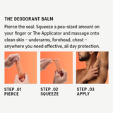 The Deodorant Balm SC.01 (Petitgrain • Mandarin • Neroli)