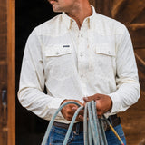 THE VEGA || SLIM FIT Long Sleeve Pearl Snap Western Shirt
