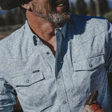 THE PINOS ALTOS || Slim Fit Short Sleeve Pearl Snap Western Shirt