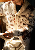 Wincha Shawl Collar Sweater - Natural