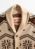 Wincha Shawl Collar Sweater - Natural