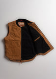 Work Vest - Cognac/Union Brown
