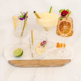 Metal Cocktail Straws - Combo Set - Gold