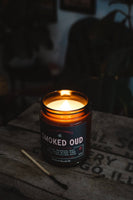 Smoked Oud | Incense + Leather 8oz Soy Candle