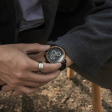 EXPLORER S - BLACK STEEL (44MM) - Men's Watch