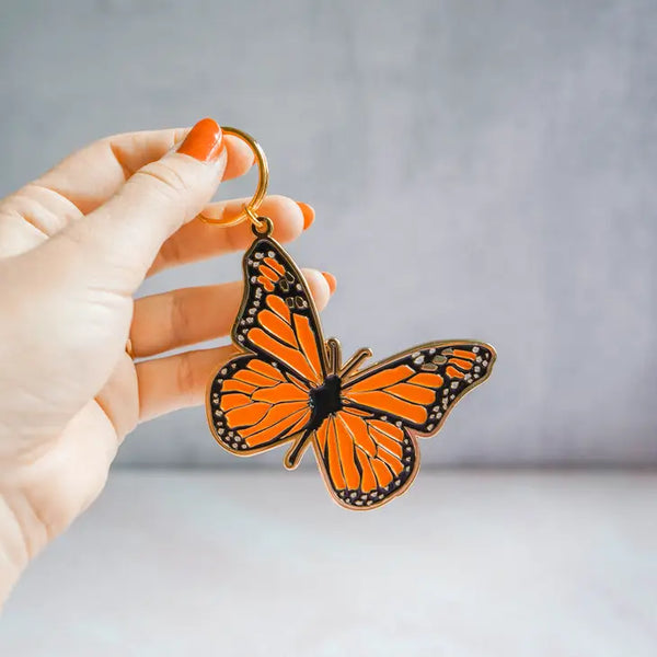 Monarch Butterfly Keychain 🦋