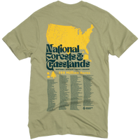 National Forests and Grasslands Pocket Tee - Bay Leaf