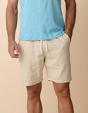 TOO BREEZYS NATURAL - STRETCH LINEN SHORTS