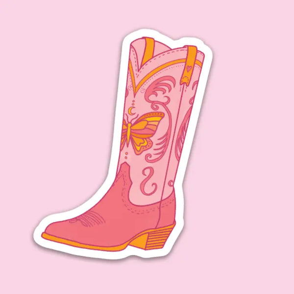 COWGIRL BOOT Sticker 👢