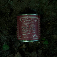 Wish You Were Here | Bergamot + Amber 8oz Soy Candle