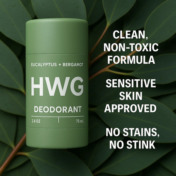 HWG :: Natural Deodorant - Eucalyptus + Bergamot (2.5 oz)