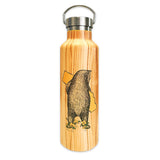 California Bear Woodgrain Water Bottle