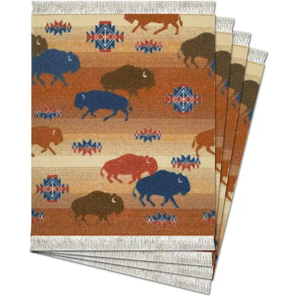 Pendleton® Prairie Rush Hour CoasterRug® :: 4 Piece Set