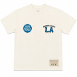 MI CASA SU CASA TEE - Cream/Blue