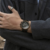 EXPLORER S - BLACK STEEL (44MM) - Men's Watch