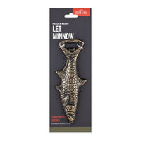LET MINNOW :: TROUT Fish Bottle Opener