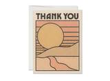 Thank You Sun :: Thank You Greeting Card