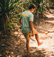 Dual Howler T-Shirt :: Seafoam Heather