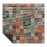 Original Puffy Blanket - Forest Cabin