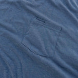 THE BLUE HOLE BRIDGE || Regular Fit Performance Hoodie - Slate Blue