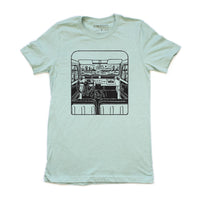 Desert View Tee - Dusty Blue