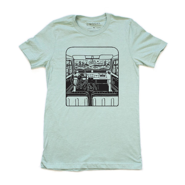 Desert View Tee - Dusty Blue